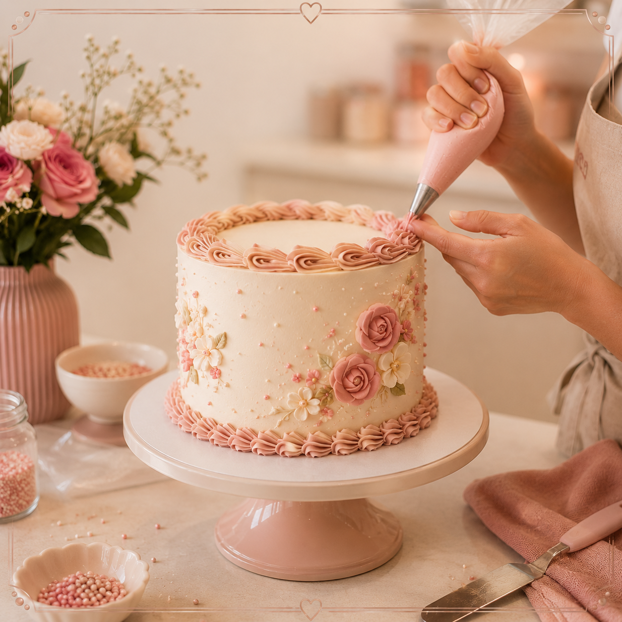 Custom cake by Piece of Cake